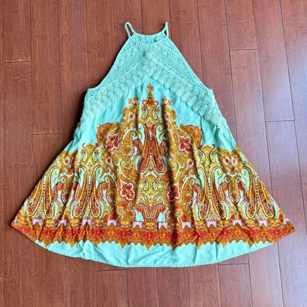 Free People Shea Printed Trapeze‎ Dress